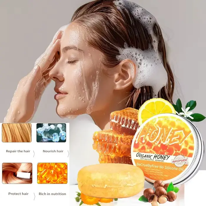 Shampoo au miel naturel