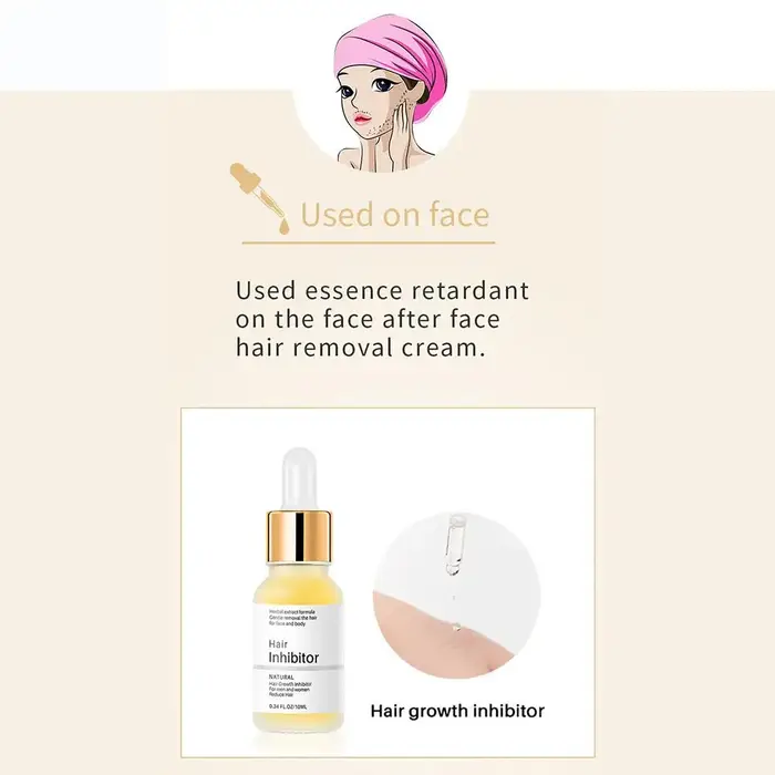 Sérum d'inhibition des cheveux