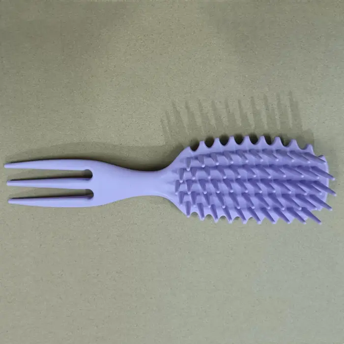 Peigne démêlant à dents larges pour cheveux humides et secs