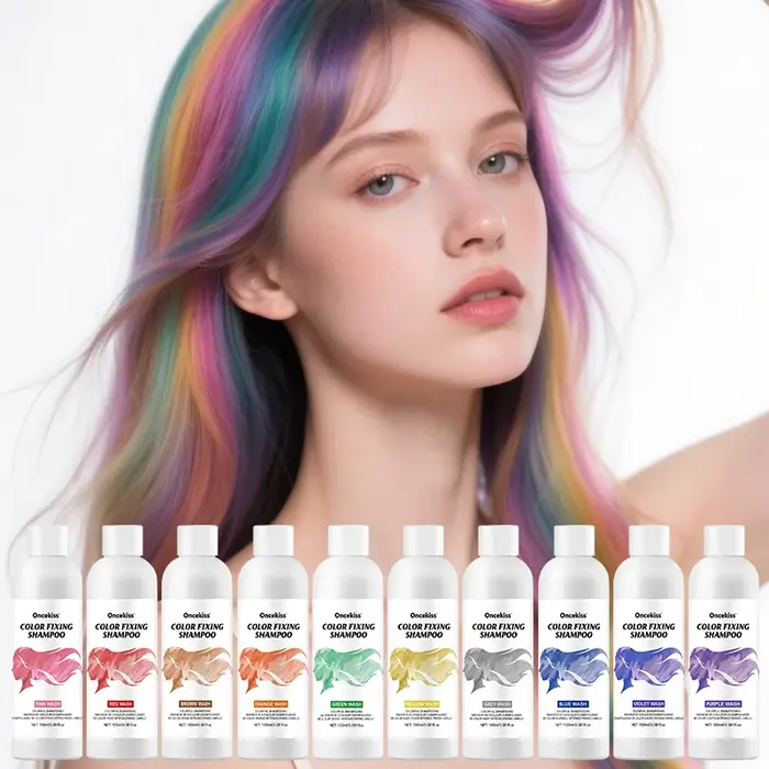 Shampoing semi-permanent pour colorant capillaire
