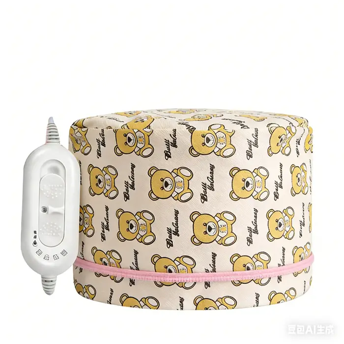 Bonnet chauffant imperméable pour soins capillaires, température réglable, idéal pour l'application
