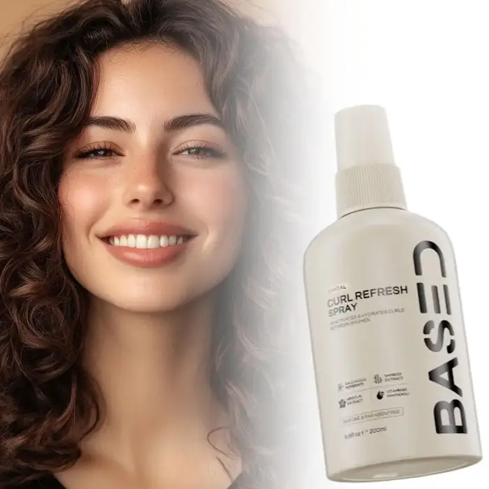 BASDED Soin Capillaire au Sel Marin : Shampooing Volumisant