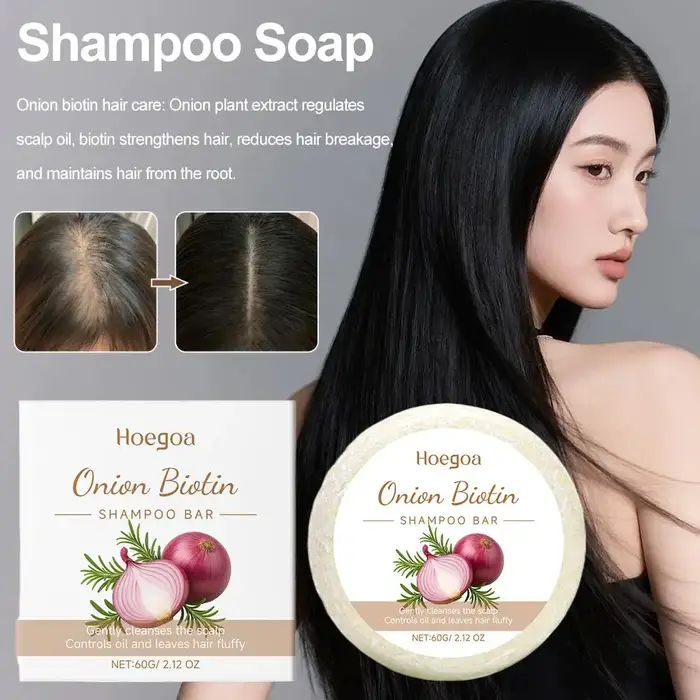 Savon Shampoing à l'Oignon et à la Biotine