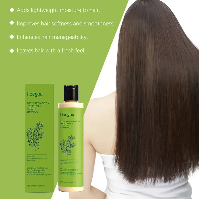 Shampoo au romarin pour le contrôle du sébum