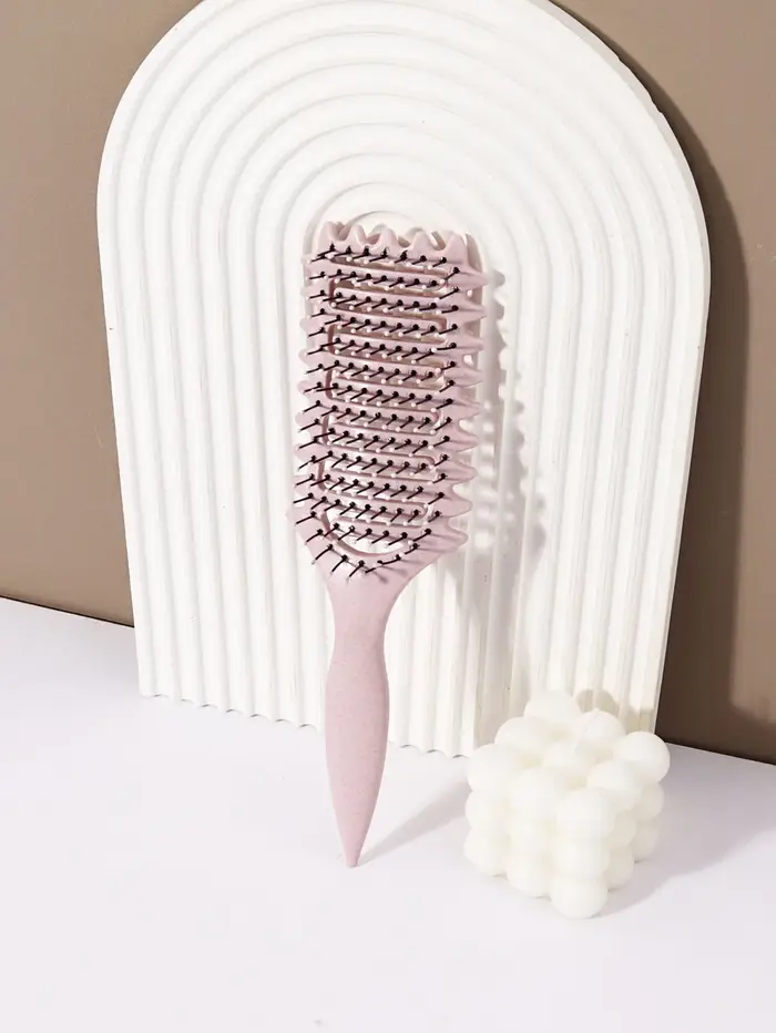 Brosse coiffante pour boucles - Peigne de massage creux
