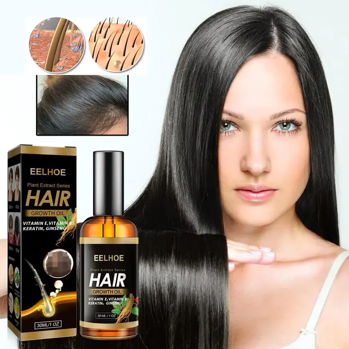 EELBath-E-Huiles essentielles pour cheveux, soin capillaire hydratant, lisse