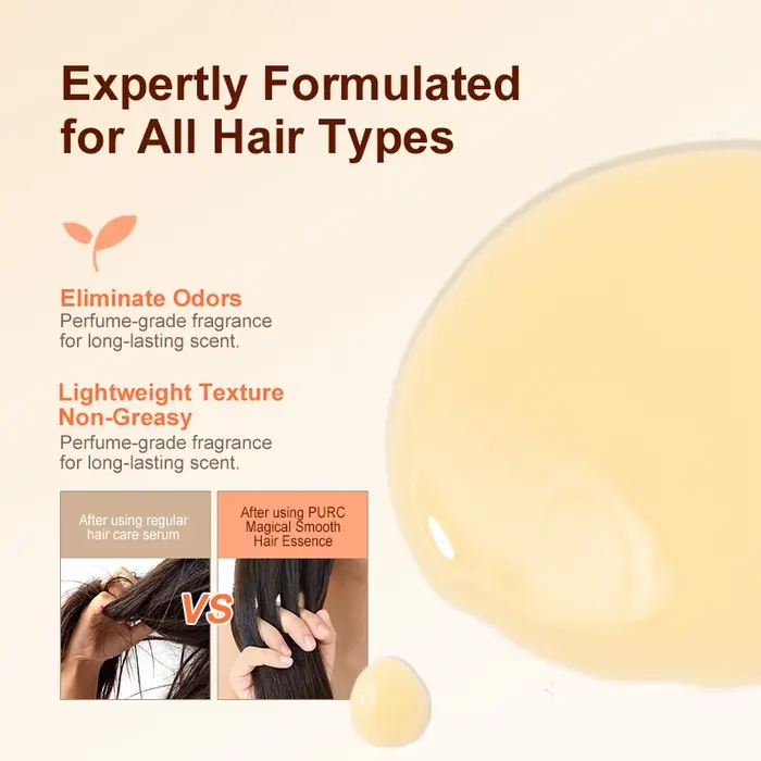 PURC – sérum magique instantané pour cheveux lisses