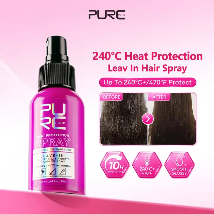 Spray de protection contre la chaleur pour femme