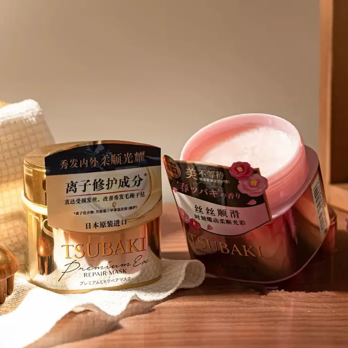 Masque capillaire réparateur premium TSUBAKI
