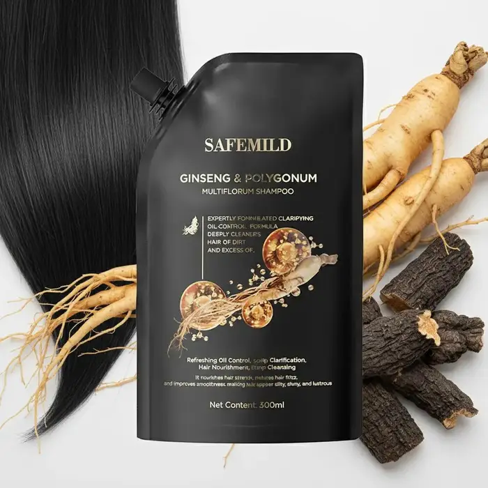 Shampooing capillaire au ginseng et au Polygonum Multiflorum 300 ml