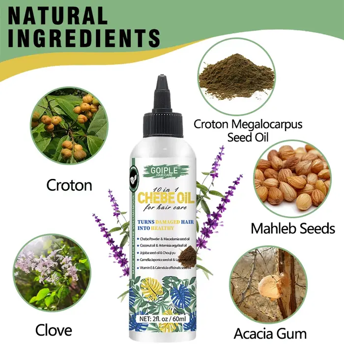 GOIPLE Chebe – Produits capillaires : Après-shampoing nourrissant et hydratant en profondeur