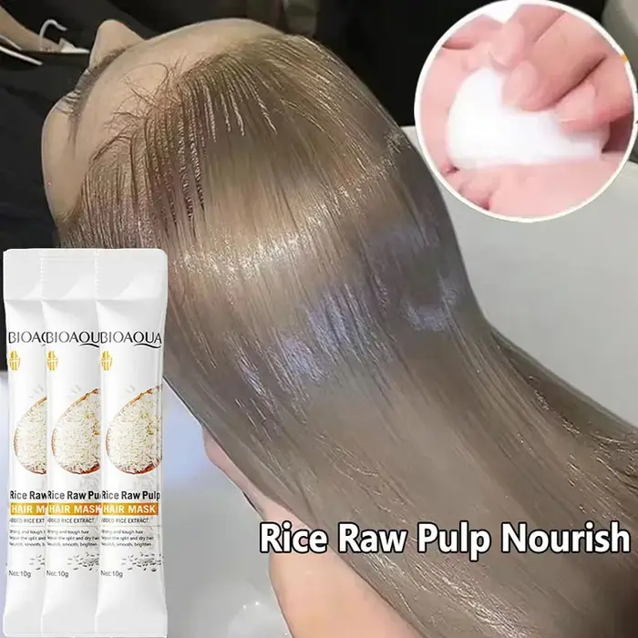 Masque capillaire professionnel réparateur naturel en 5 secondes