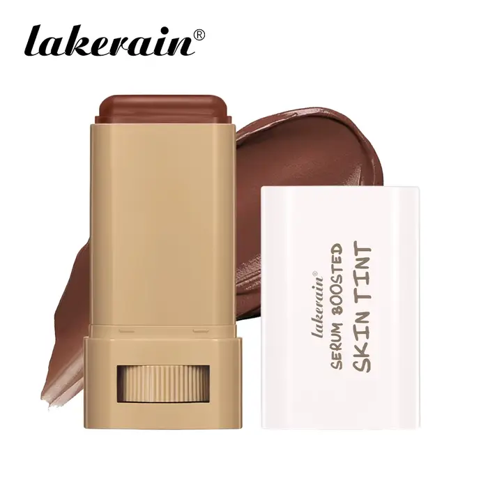 Sérum teinté solide, baume teinté pour la peau, baume de beauté, finition rosée rayonnante, même le