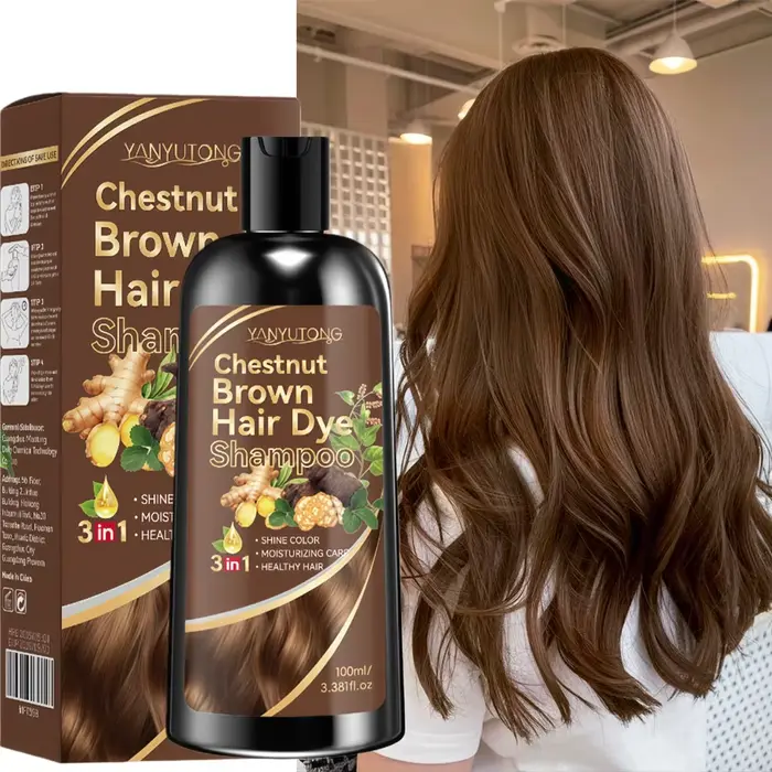 Shampoing traité de couleur au curcuma 3 en 1