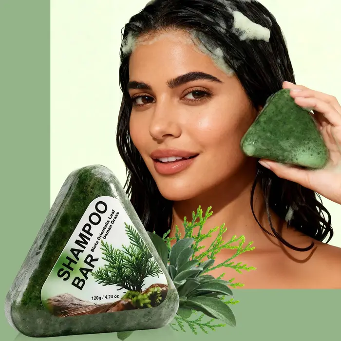 Usman Herbe Shampoo Bar pour la croissance des cheveux