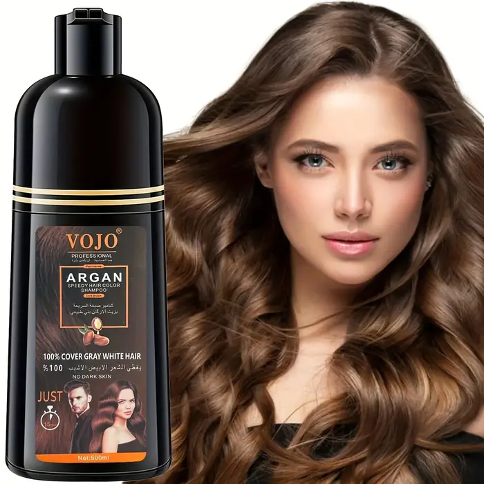 Shampoing de coloration capillaire pour cheveux gris