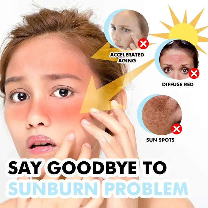 Crème solaire à l'acide hyaluronique