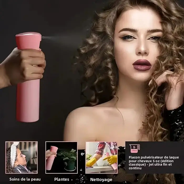 6 pièces/ensemble ensemble de brosses à cheveux coiffure vaporisateur bouteille