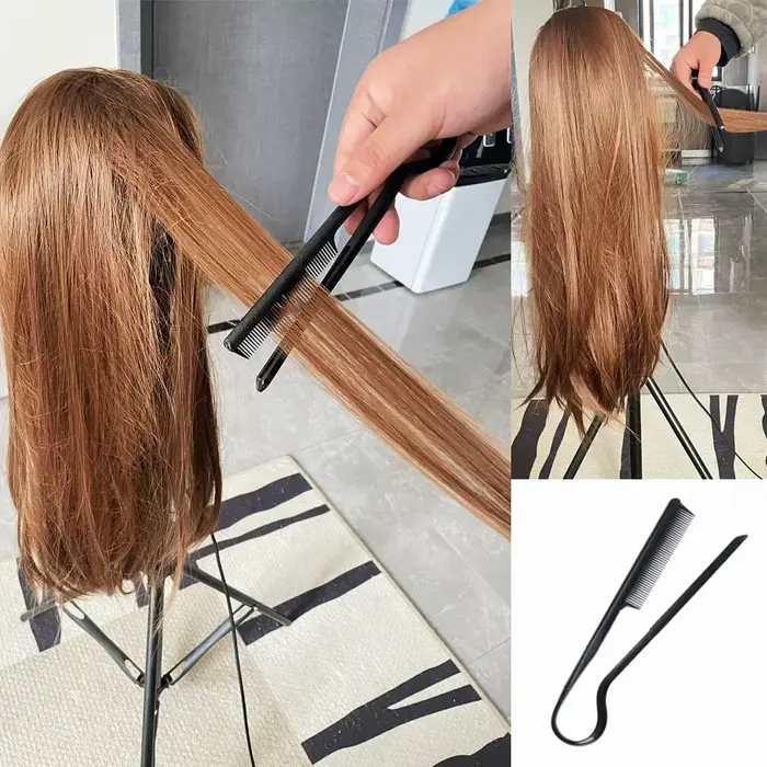 Peigne en V pour coiffure