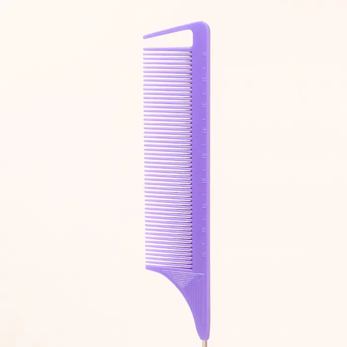 Peigne à taquiner triple, 3 pièces, peigne à queue de souris, brossage des bords, ensemble d'outils 