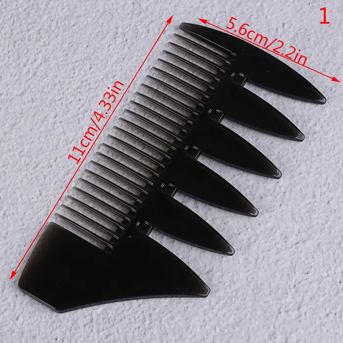 [GLOW] Peigne à cheveux à l'huile Peigne à dents larges Brosse à cheveux classique à l'huile pour ho