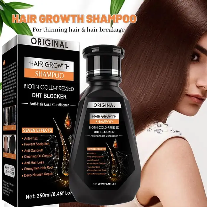 Shampoing pour la croissance des cheveux