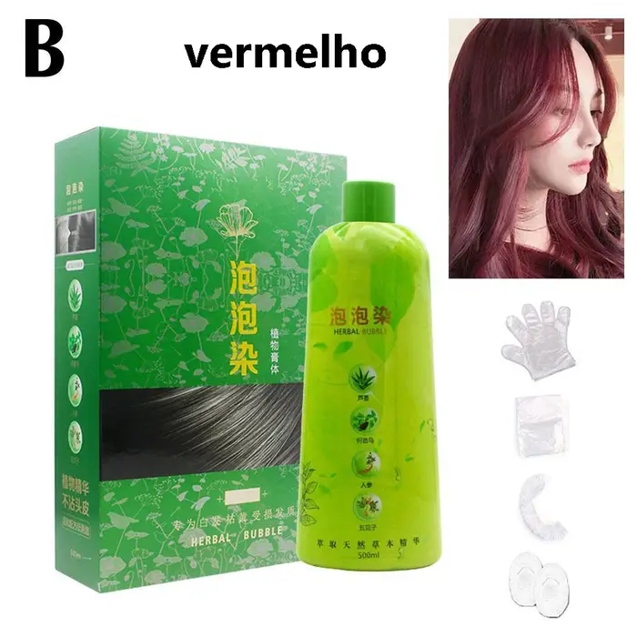 Shampooing sans bord 3 en 1, colorant pour cheveux noirs, coloration, nourrit, longue durée pour hom
