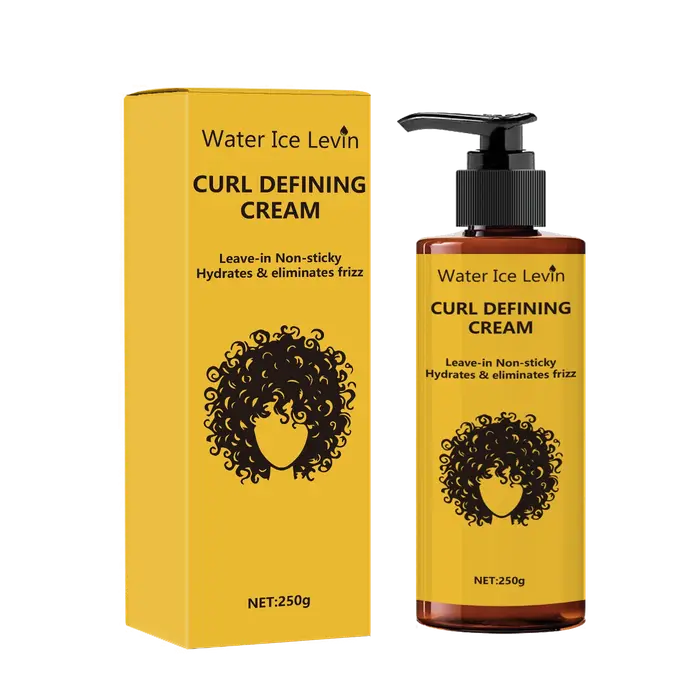 Crème Fixatrice Boucles Naturelles : Hydratation 24h + Effet Brillant | Sans Résidu Gras