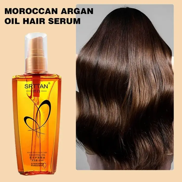 Sérum capillaire à l'huile d'argan marocaine 80 ml