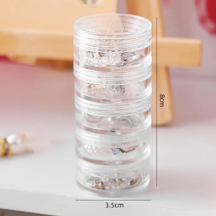 Mallette de rangement pour boucles de cheveux, accessoires pour cheveux, boîte de rangement pour bij