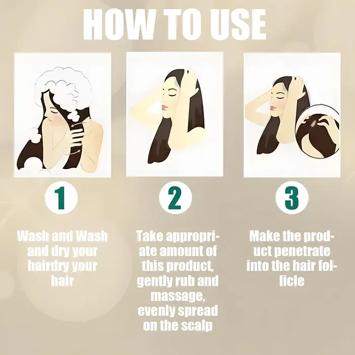 Shampoing à l'oignon au romarin et à la biotine