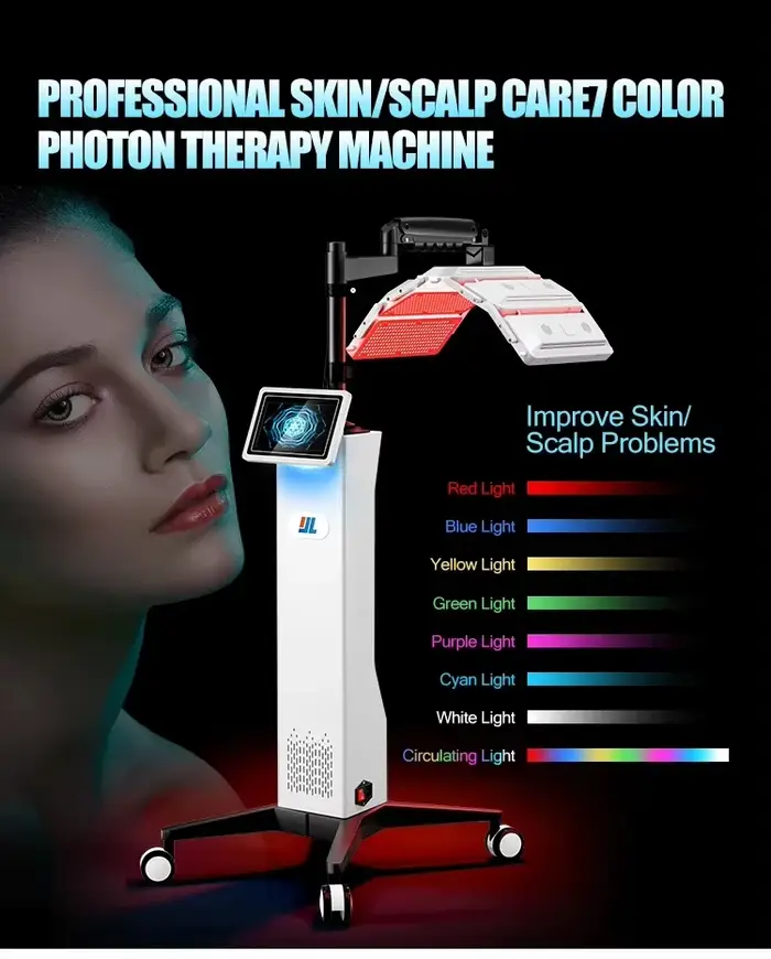 Machine professionnelle de croissance des cheveux