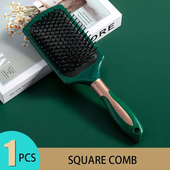 KLINA-Peigne à coussin d'air pour massage des cheveux, brosse à cheveux pour cuir chevelu, poignées